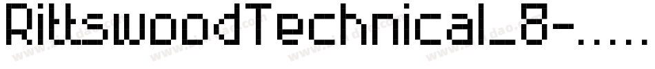 RittswoodTechnical_8字体转换