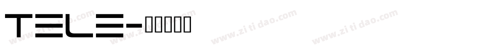 Tele字体转换