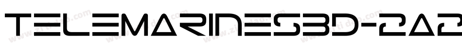 TeleMarines3D-2a2K字体转换