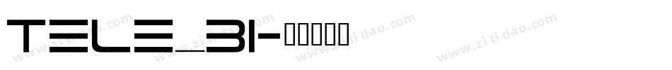 Tele_bi字体转换
