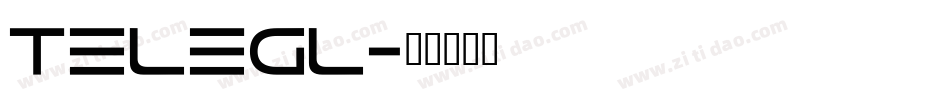 Telegl字体转换