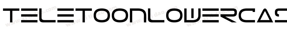 TeletoonLowercaseV2-MwBP字体转换