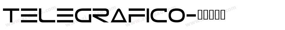 telegrafico字体转换