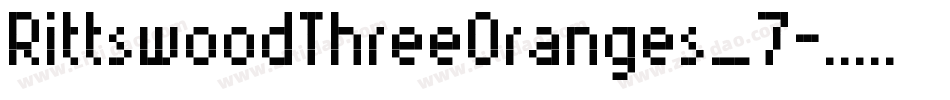 RittswoodThreeOranges_7字体转换