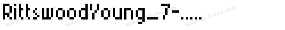 RittswoodYoung_7字体转换