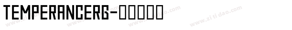TemperanceRG字体转换