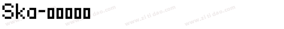 Ska字体转换
