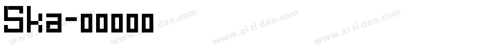 Ska字体转换