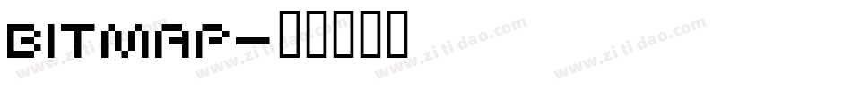 BITMAP字体转换