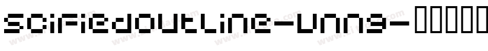 SciFiedOutline-vnn9字体转换