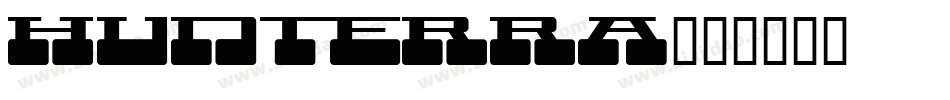 Hunterra字体转换