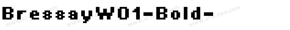BressayW01-Bold字体转换