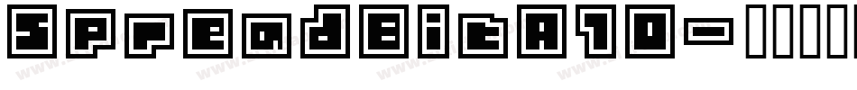 SpreadBitA10字体转换