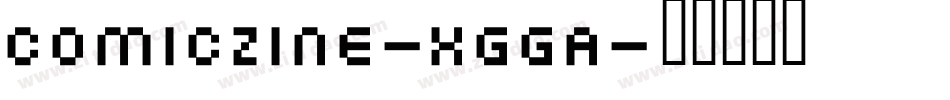 ComicZine-XgGa字体转换