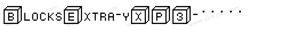 BlocksExtra-yXP3字体转换