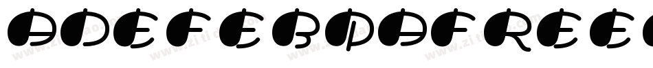 Adefebiafreefont-2zPW字体转换