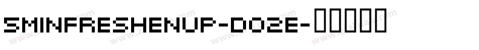 5Minfreshenup-d02E字体转换