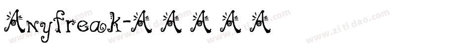 Anyfreak字体转换