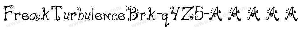 FreakTurbulenceBrk-q4Z5字体转换