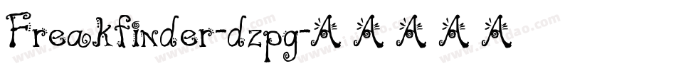 Freakfinder-dzpg字体转换
