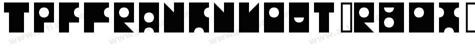 TpfFranknvogt-r80x字体转换