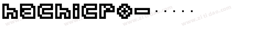 hachicro字体转换