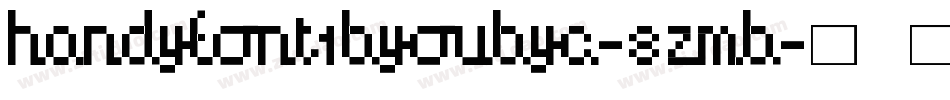 HandyFont1ByOubyc-8zmB字体转换