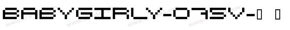 BabyGirly-o75V字体转换