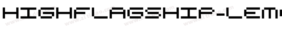 HighFlagship-lEme字体转换