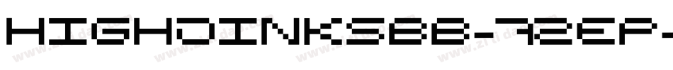 HighjinksBb-7ZEP字体转换
