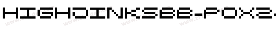 Highjinksbb-PoXZ字体转换