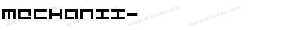 MECHANII字体转换