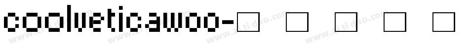 CoolveticaW00字体转换