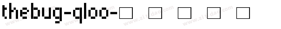 TheBug-qL00字体转换