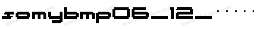 somybmp06_12字体转换