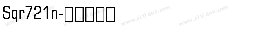 Sqr721n字体转换