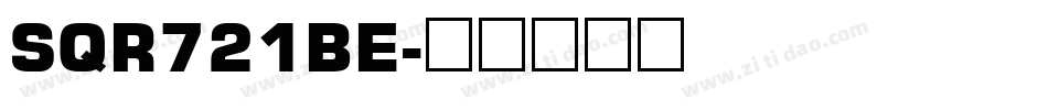 SQR721BE字体转换