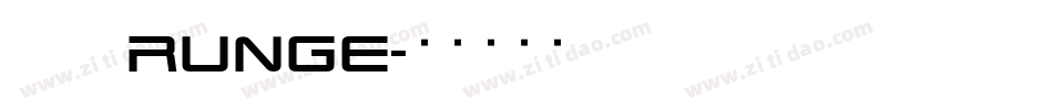 TRGrunge字体转换