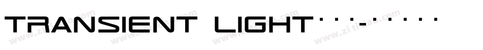 transient_light转换器字体转换