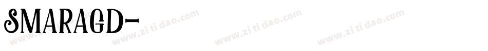 Smaragd字体转换