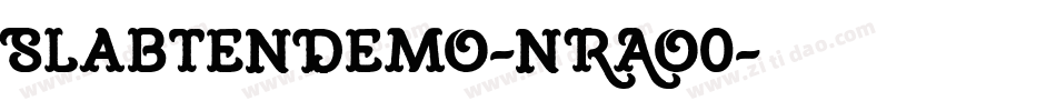 SlabtenDemo-nRAo0字体转换