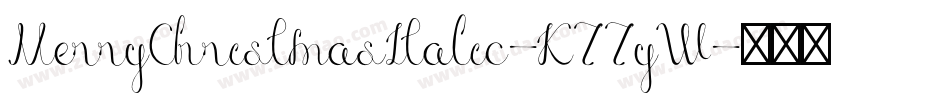 MerryChristmasItalic-K77yW字体转换 MerryChristmasItalic-K77yW字体转换