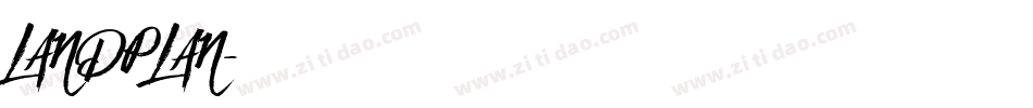 LANDPLAN字体转换