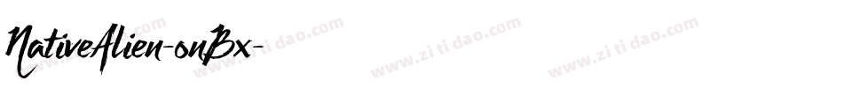NativeAlien-onBx字体转换