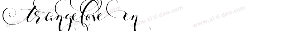 StrangelovePen字体转换