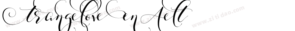StrangelovePenAlt字体转换