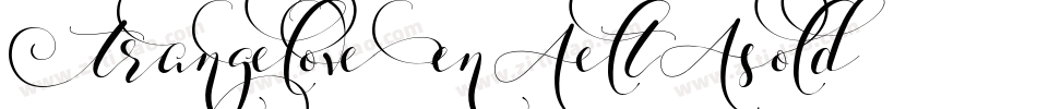 StrangelovePenAltBold字体转换