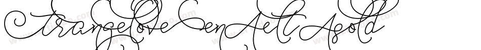 StrangelovePenAltBold字体转换