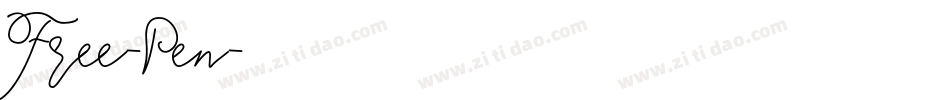 Free-Pen字体转换
