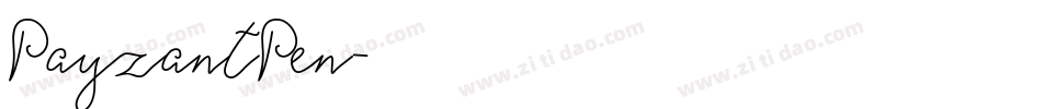 PayzantPen字体转换
